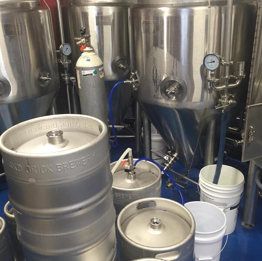 400L 2 Vessel brewery equipment brewing system in USA--4KD crick brewery